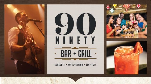 90 NINETY Bar+Grill Free Live Entertainment